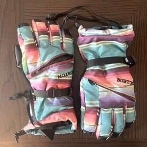 Snowboarding Ski gloves multicolor girls large